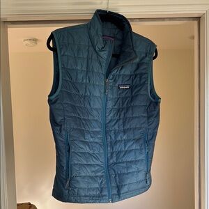 Patagonia Teal Quilted Vest
